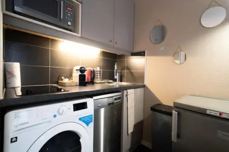 Paris Porte De Versailles Cosy Lodge 1 Appart H&ocirc;tel Parking, Wifi 4 Pers, Appartement près de la Porte de Versailles - Photo 23