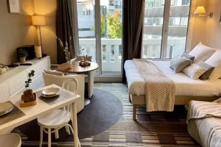 Paris Porte De Versailles Cosy Lodge 2 Appart H&ocirc;tel Parking Wifi 4 Pers, Appartement proche Porte Versailles - Photo 2
