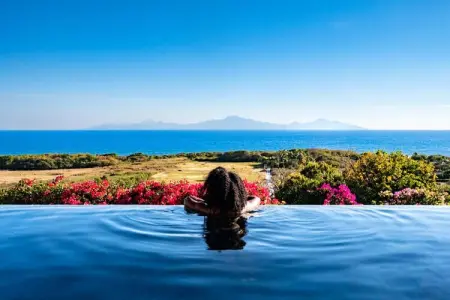 Villa Belle Galante, Villa à Grand-Bourg avec Piscine Infinie - Photo 1