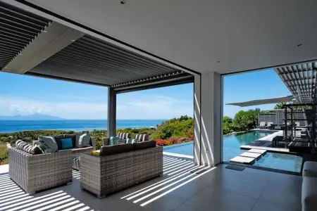Villa Belle Galante, Villa à Grand-Bourg avec Piscine Infinie - Photo 5