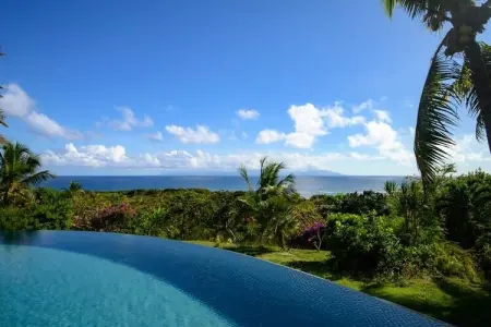Villa Calico, Villa à Grand-Bourg avec piscine à débordement - Photo 4