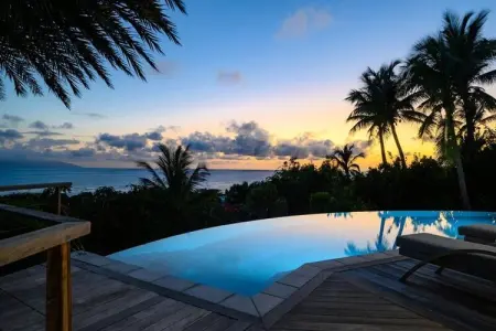 Villa Calico, Villa à Grand-Bourg avec piscine à débordement - Photo 8