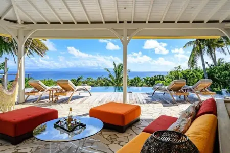 Villa Calico, Villa à Grand-Bourg avec piscine à débordement - Photo 14