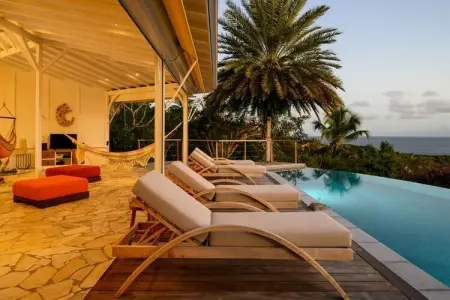 Villa Calico, Villa à Grand-Bourg avec piscine à débordement - Photo 16
