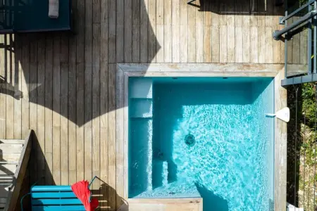 Villa Bwacajou, Villa à Grand-Bourg avec piscine vue mer - Photo 1