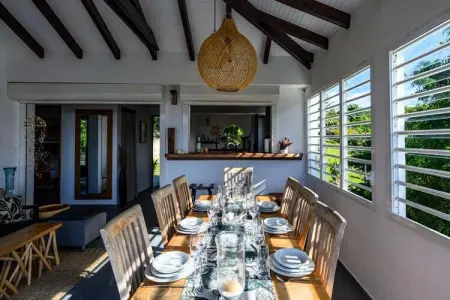 Villa Bwacajou, Villa à Grand-Bourg avec piscine vue mer - Photo 9