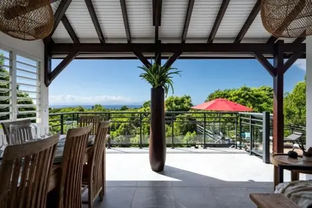 Villa Bwacajou, Villa à Grand-Bourg avec piscine vue mer - Photo 11