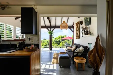 Villa Bwacajou, Villa à Grand-Bourg avec piscine vue mer - Photo 15