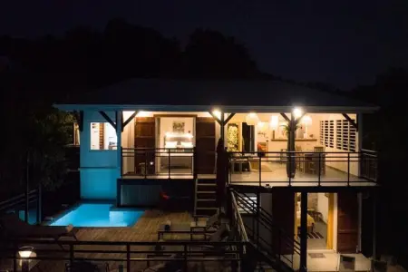 Villa Bwacajou, Villa à Grand-Bourg avec piscine vue mer - Photo 36