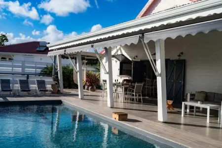 Villa Paruline, Appartement à Grand-Bourg avec vue mer - Photo 7