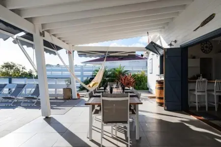 Villa Paruline, Appartement à Grand-Bourg avec vue mer - Photo 13