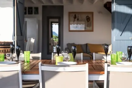 Villa Paruline, Appartement à Grand-Bourg avec vue mer - Photo 14