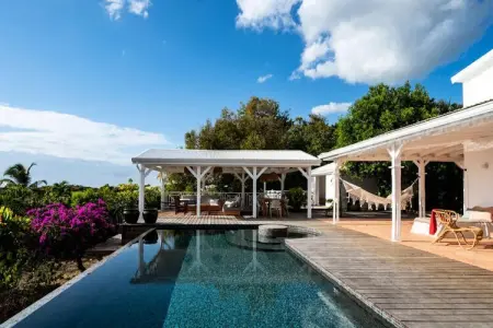 Villa Blanche, Villa à Marie-Galante avec piscine à débordement - Photo 3