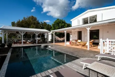 Villa Blanche, Villa à Marie-Galante avec piscine à débordement - Photo 6