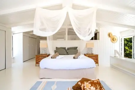 Villa Blanche, Villa à Marie-Galante avec piscine à débordement - Photo 19
