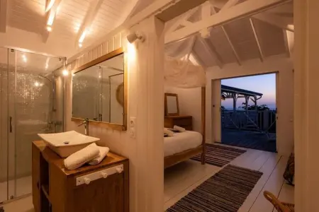 Villa Blanche, Villa à Marie-Galante avec piscine à débordement - Photo 41