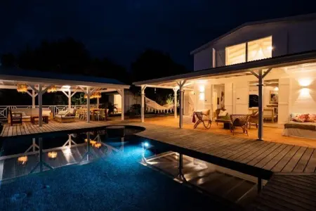 Villa Blanche, Villa à Marie-Galante avec piscine à débordement - Photo 76