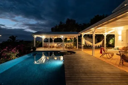 Villa Blanche, Villa à Marie-Galante avec piscine à débordement - Photo 77