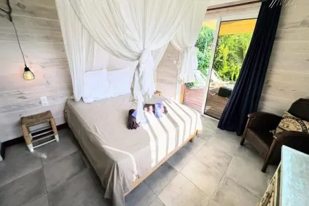 Villa Acoma Lodge, Villa à Grand-Bourg avec piscine et vue sur la mer - Photo 12