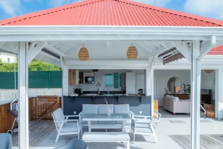 Villa Paloma, Villa à Grand-Bourg avec piscine à débordement - Photo 6