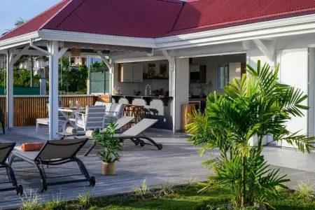 Villa Paloma, Villa à Grand-Bourg avec piscine à débordement - Photo 16