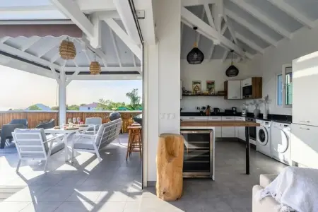 Villa Paloma, Villa à Grand-Bourg avec piscine à débordement - Photo 23
