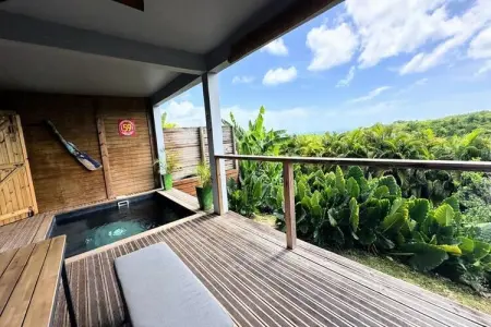 Bungalow Cosy, Villa à Grand-Bourg avec vue sur la mer - Photo 3
