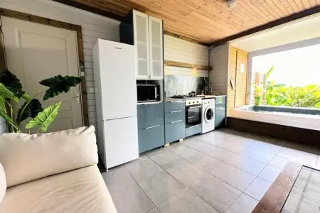 Bungalow Cosy, Villa à Grand-Bourg avec vue sur la mer - Photo 9