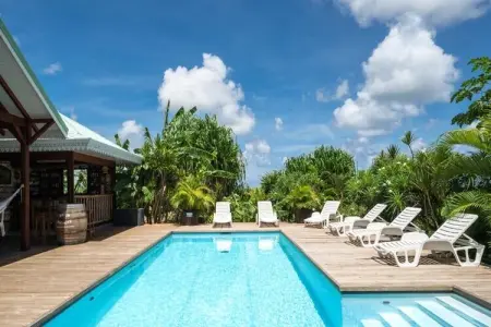 Villa Catalunya, Villa à Anse-Bertrand avec Piscine Privée - Photo 3