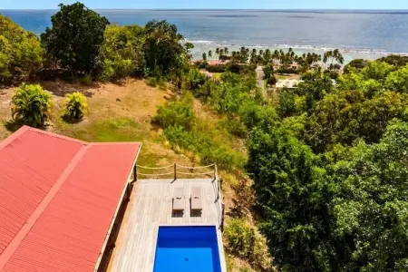 Villa Coccoloba, Villa à Capesterre avec Piscine & Vue Mer - Photo 1