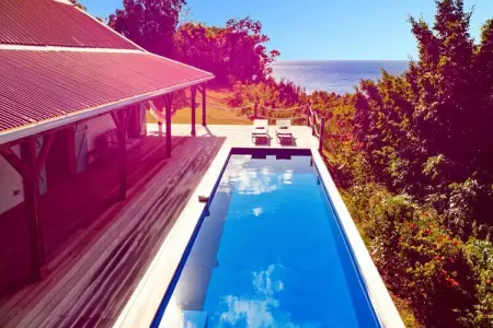 Villa Coccoloba, Villa à Capesterre avec Piscine & Vue Mer - Photo 3