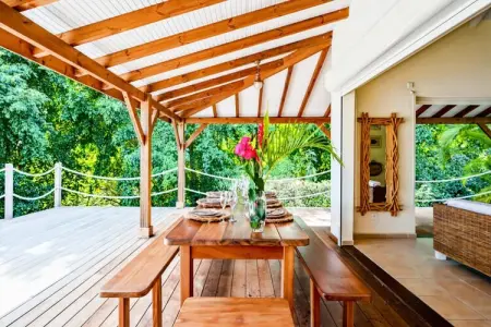 Villa Coccoloba, Villa à Capesterre avec Piscine & Vue Mer - Photo 10