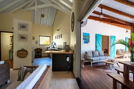 Villa Coccoloba, Villa à Capesterre avec Piscine & Vue Mer - Photo 15