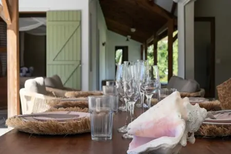 Villa Jacaranda, Villa à Capesterre avec piscine et vue sur la mer - Photo 15