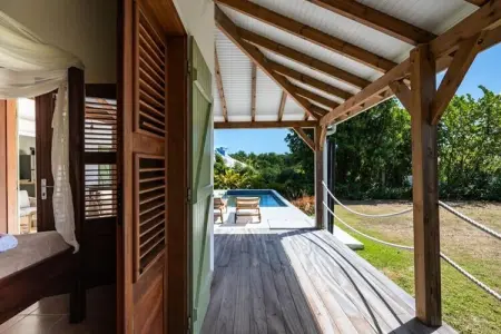 Villa Jacaranda, Villa à Capesterre avec piscine et vue sur la mer - Photo 17