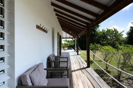 Villa Jacaranda, Villa à Capesterre avec piscine et vue sur la mer - Photo 18