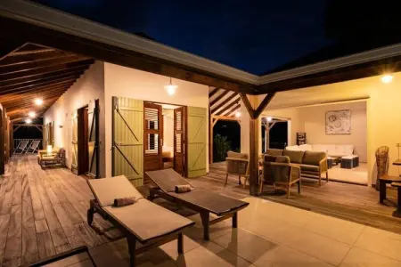 Villa Jacaranda, Villa à Capesterre avec piscine et vue sur la mer - Photo 23