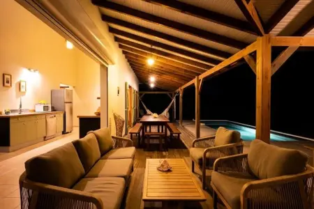 Villa Jacaranda, Villa à Capesterre avec piscine et vue sur la mer - Photo 25