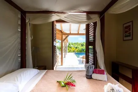 Villa Jacaranda, Villa à Capesterre avec piscine et vue sur la mer - Photo 38