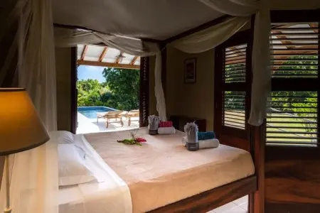 Villa Jacaranda, Villa à Capesterre avec piscine et vue sur la mer - Photo 42