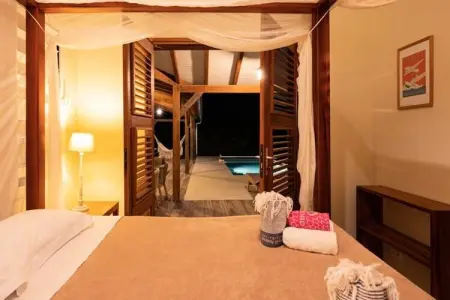 Villa Jacaranda, Villa à Capesterre avec piscine et vue sur la mer - Photo 44