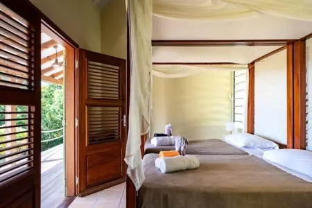 Villa Jacaranda, Villa à Capesterre avec piscine et vue sur la mer - Photo 45