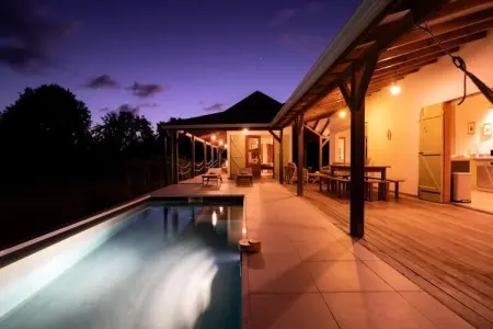 Villa Jacaranda, Villa à Capesterre avec piscine et vue sur la mer - Photo 54