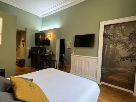 Studio de charme rénové en centre-ville, animaux admis - Photo 6
