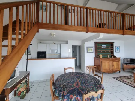 Duplex 6 pers, accès direct plage à Arzon, Appartement 6 personnes à Arzon - Photo 3