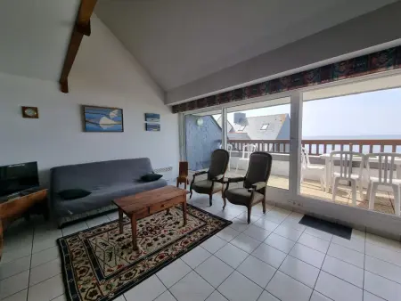 Duplex 6 pers, accès direct plage à Arzon, Appartement 6 personnes à Arzon - Photo 9