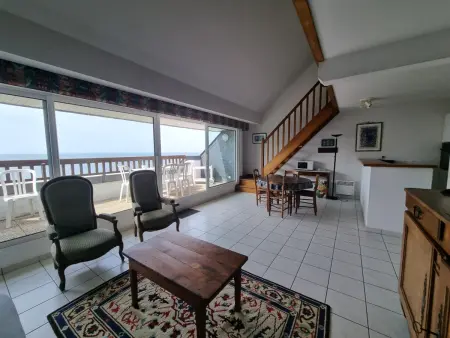 Duplex 6 pers, accès direct plage à Arzon, Appartement 6 personnes à Arzon - Photo 10