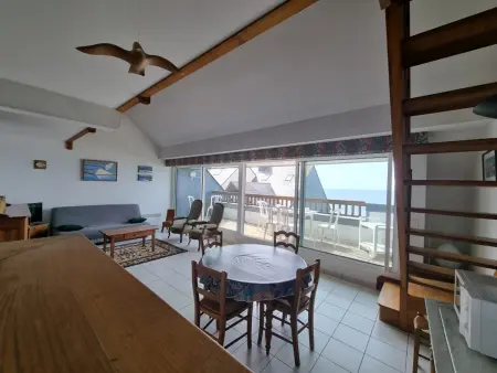 Duplex 6 pers, accès direct plage à Arzon, Appartement 6 personnes à Arzon - Photo 18