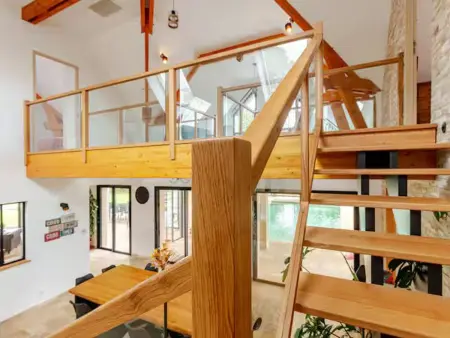 Maison d'architecte avec piscine chauffée et parc sécurisé - Photo 21