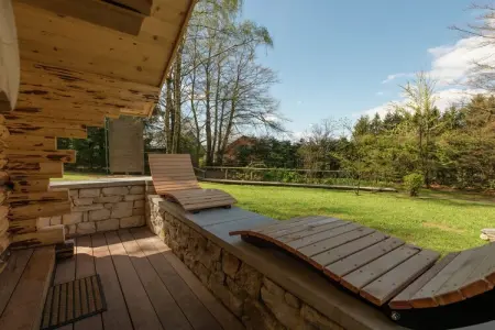 O Vih Fat, Maison de vacances avec piscine à Waimes - Photo 24